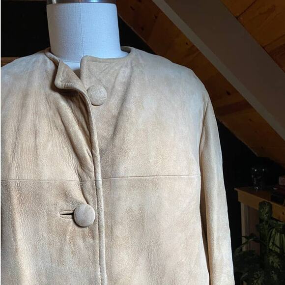 Vintage Suede Coat - Picture 2 of 4
